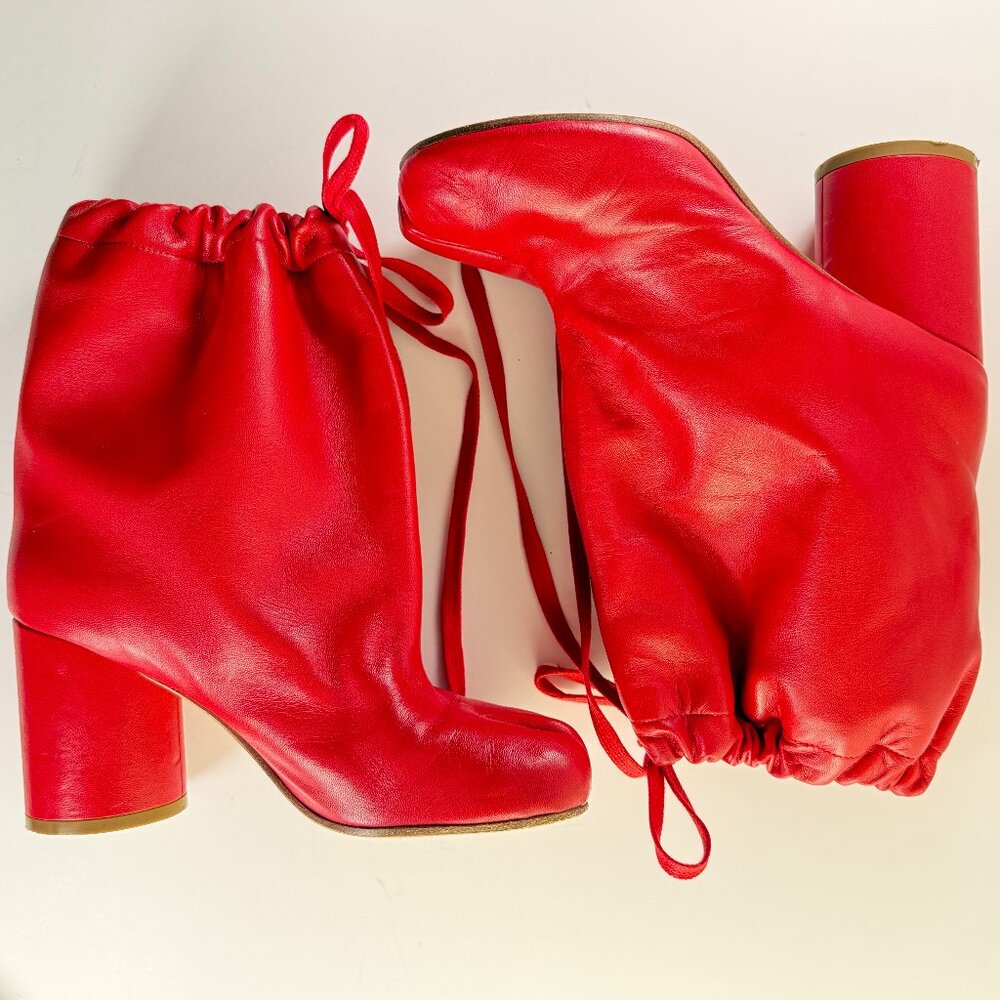 Maison Margiela Tabi Drawstring Boots "Poubelle"
